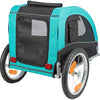 Trixie Hondenfietskar limited edition zwart turquoise