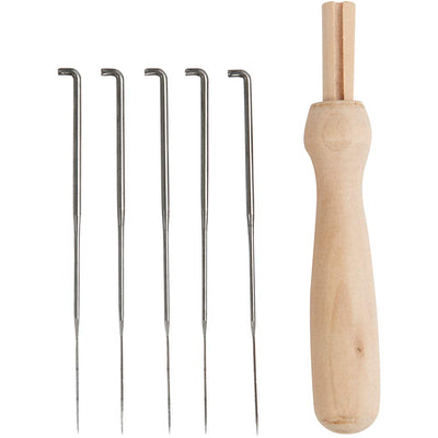 Creativ company https: www.cchobby.nl viltnaald-houder-l-9-cm-1-set