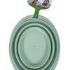 Happy pet Mad about pets voerbak drinkbak opvouwbaar salie groen