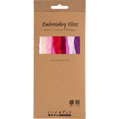 Creativ company borduurgaren paars roze harmonie