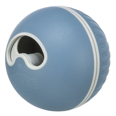 Trixie snackbal hond kunststof tpr blauw
