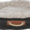 Trixie Be nordic hondenmand fohr rond soft zwart zand