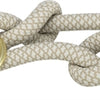 Trixie soft rope hondenriem verstelbaar grijs lichtgrijs