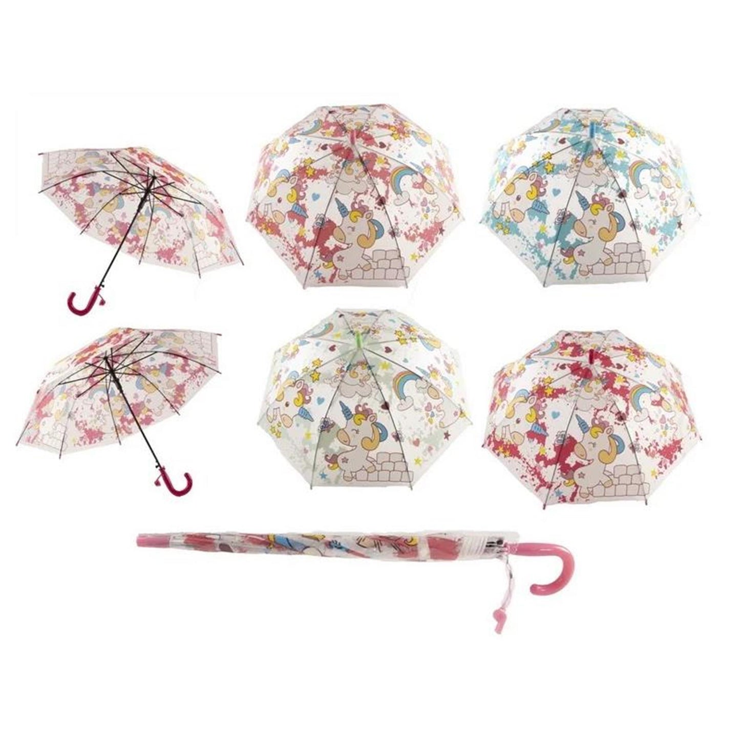 Kinderparaplu unicorn 50cm