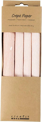 Creativ company crepepapier lichtroze - 4st. - afbeelding 1