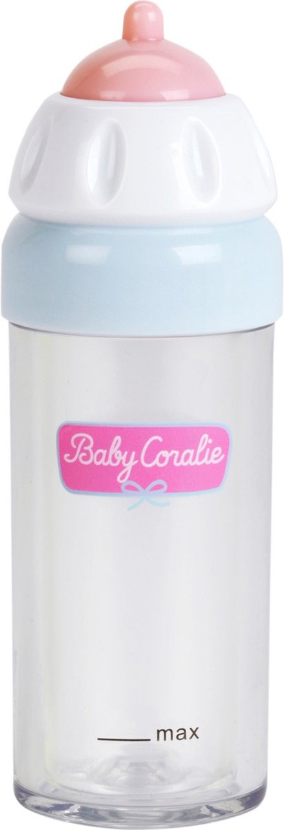 Klein toys - baby carolie speelgoed flesje - roze, blauw, wit