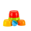 Stapelbekers happy world | 4 stuks