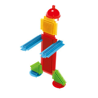 Jip y discover nopper blokken 36 stuks gekleurd | 3 stuks