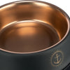 Trixie be nordic voer waterbak rvs rubber zwart brons