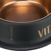 Trixie be nordic voer waterbak rvs rubber zwart brons