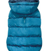 Croci Hondenjas velveteen gevoerd blauw