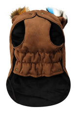 Croci Hondenjas shearling gevoerd bruin - afbeelding 2