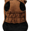 Croci Hondenjas shearling gevoerd bruin