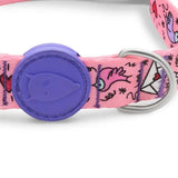 Morso halsband hond gerecycled sweet tweet roze - afbeelding 3