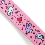 Morso halsband hond gerecycled sweet tweet roze - afbeelding 4