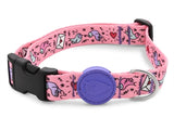 Morso halsband hond gerecycled sweet tweet roze - afbeelding 1