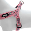 Morso mini hondentuig verstelbaar gerecycled sweet tweet roze