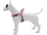 Morso mini hondentuig verstelbaar gerecycled sweet tweet roze - afbeelding 2