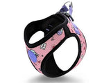 Morso hondentuig body mesh gerecycled sweet tweet roze - afbeelding 1