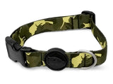 Morso halsband hond gerecycled full metal dog bruin - afbeelding 1