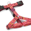 Morso hondentuig h-tuig gerecycled pink think roze