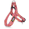 Morso mini hondentuig verstelbaar gerecycled pink think roze
