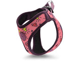 Morso hondentuig body mesh gerecycled pink think roze - afbeelding 1
