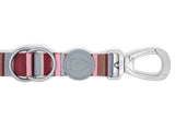 Morso hondenriem verstelbaar gerecycled skyline rood roze - afbeelding 2