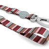 Morso hondenriem verstelbaar gerecycled skyline rood roze