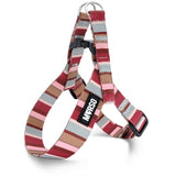 Morso mini hondentuig verstelbaar gerecycled skyline rood roze - afbeelding 1
