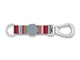 Morso key cord sleutelhanger gerecycled skyline rood roze