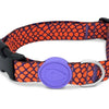 Morso halsband hond gerecycled urban lizard rood