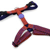 Morso hondentuig h-tuig gerecycled urban lizard rood