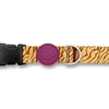 Morso halsband hond gerecycled jungle drum oranje