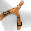Morso mini hondentuig verstelbaar gerecycled jungle drum oranje