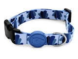 Morso halsband hond gerecycled splash blauw - afbeelding 1