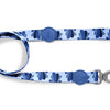 Morso hondenriem gerecycled splash blauw