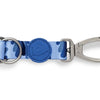 Morso hondenriem verstelbaar gerecycled splash blauw