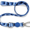 Morso hondenriem verstelbaar gerecycled splash blauw