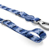 Morso hondenriem verstelbaar gerecycled splash blauw