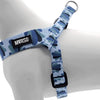 Morso mini hondentuig verstelbaar gerecycled splash blauw