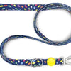 Morso hondenriem verstelbaar gerecycled color invaders paars
