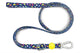 Morso hondenriem verstelbaar gerecycled color invaders paars
