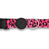 Morso halsband hond gerecycled bubble leo roze