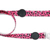 Morso hondenriem gerecycled bubble leo roze