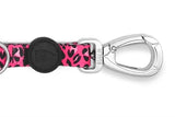 Morso hondenriem verstelbaar gerecycled bubble leo roze - afbeelding 2