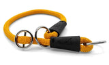 Morso half slip halsband hond regular rope gerecycled gold goud - afbeelding 1