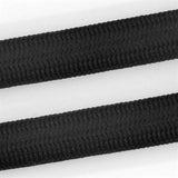 Morso half slip halsband hond soft rope gerecycled black zwart - afbeelding 2