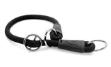 Morso half slip halsband hond soft rope gerecycled black zwart - afbeelding 1