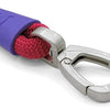 Morso hondenriem regular rope gerecycled red velvet rood